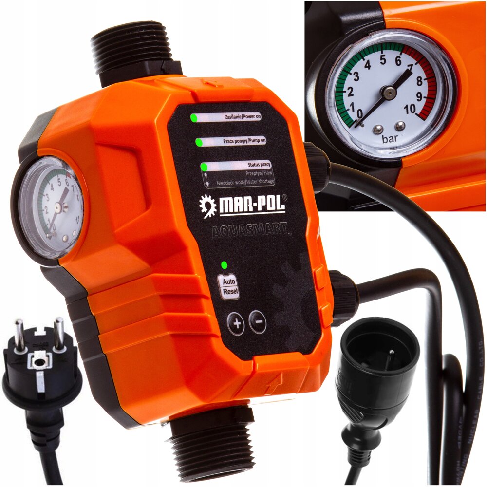 Automatický tlakový ovládač čerpadla AQUASMART – M79965