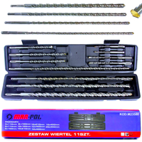 Sada vrtákov do betónu SDS+ – MAR-POL M23580, 11-dielna (5 – 20 mm)