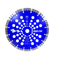 Diamantový rezný kotúč 230 mm x 22.2 mm x 10 mm fialový – MAR-POL M08768