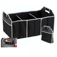 Organizér do kufra auta, skladací box, 3 priehradky Geko ID754