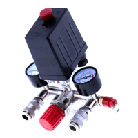 Tlakový spínač na kompresor 230V 8 bar 1 fázový Typ T MAR-POL M806873T