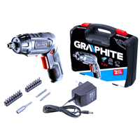 Akumulátorový skrutkovač 7.2V Li-Ion, 1.5 Ah, kufor GRAPHITE Energy+ 58G150