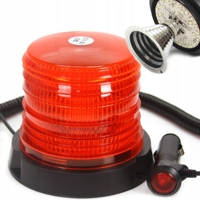 LED maják, výstražné svetlo oranžové 30 x LED s magnetom 6W MAR-POL M82711...