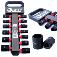Kľúče nárazové krátke 1/2&#039;&#039; 11 - 27 mm x 38 mm, 12-dielna sada BJC M58273