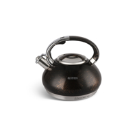 Elegantný čajník s píšťalkou čierny 3,5 L  EB-1927