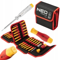 Súprava skrutkovacích nástavcov s rukoväťou 1000 V, 50 ks NEO Tools 01-309