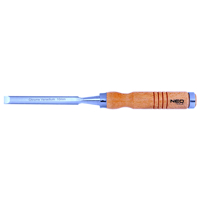 Stolárske dláto s drevenou rúčkou 10 mm, CRV oceľ – NEO Tools 37-810