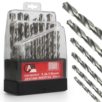 Sada vrtákov CATA 1.0–13.0 mm – 25 ks M22301C