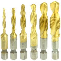 Súprava závitovacích vrtákov HSS 6 ks M3–M10 – M22332