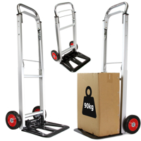 Skladací hliníkový transportný vozík 90 kg – M80084