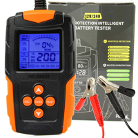 Tester autobatérií 12–24 V pre kapacitu 3 Ah až 200 Ah – MAR-POL M82520