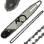 Vodiaca lišta na pílu + 2x reťaz 14″ (52 článkov, 3/8″, 1.3 mm) – MAR-POL M86665
