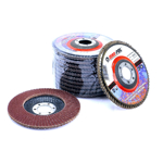 Lamelový brúsny kotúč 115 mm, zrnitosť P100 – MAR-POL M07964