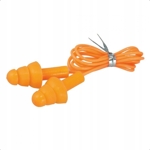 Protihlukové silikónové zátky do uší so šnúrkou, SNR 27 dB Dedra – BH1033