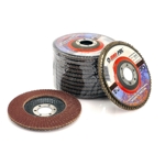 Lamelový brúsny kotúč na jemné dokončovanie 125 mm – P120 – MAR-POL M07978