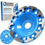 Brúsny diamantový segmentový kotúč na betón 125 mm × 22,2 mm – RIPPER Single-T – Mar-Pol M90903