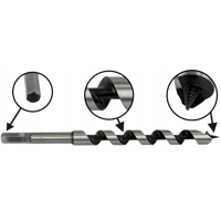 Profesionálne hadovité vrtáky do dreva – 6-dielna sada MAR-POL M22350 (6 – 25 mm, 230 mm)