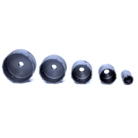 Sada korunkových vrtákov do betónu SDS+ – 6-dielna MAR-POL M22582 (40 – 125 mm)