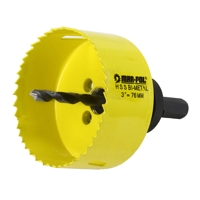 Sada korunkových BI-METAL vrtákov – MAR-POL M22575, 17-dielna (19 – 76 mm)