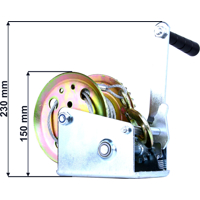 Ručný lanový navijak 454 kg 10 m x 4.5 mm  MAR-POL M80730