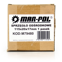 Odstredivá spojka pre spaľovací motor, jedno remeňová 115 x 20 x 17 mm MAR-POL  M79480