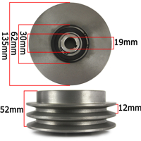 Odstredivá spojka pre spaľovací motor MAR-POL 135 x 19 x 12 mm – M79481A