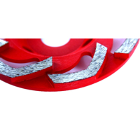 Brúsny diamantový kotúč 125 mm x 22.2 mm x 5 mm L-SHAPE – MAR-POL M08795