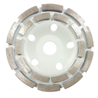 Diamantový brúsny kotúč SEGMENT, 125 × 22,2 mm – MAR-POL M08783