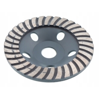 Diamantový brúsny kotúč na betón 125 mm x 22.2 mm x 5 mm TURBO – MAR-POL M08784