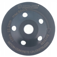 Diamantový brúsny kotúč na betón 125 mm x 22.2 mm x 5 mm TURBO – MAR-POL M08784