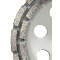 Brúsny diamantový kotúč 180 mm x 22.2 mm x 5 mm SEGMENT MAR-POL M08785