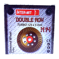 Brúsny diamantový kotúč 125 mm x 22.2 mm x 5 mm M14 TURBO2 – MAR-POL M08788