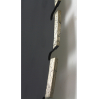 Rezný diamantový kotúč na asfalt – čierny 350 mm x 10 mm x 25.4 mm – MAR-POL M08778