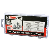 Sada mazacích hlavíc (kalamitky), 110 dielov – MAR-POL M66498
