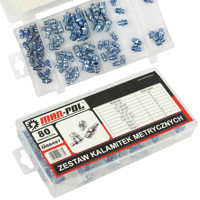 Mazacie hlavice – metrické, 80 dielna sada – MAR-POL M66497