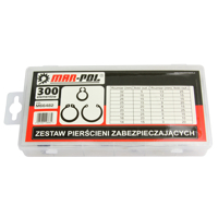 Sada poistných krúžkov (segeriek), 300 dielov – MAR-POL M66482