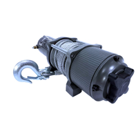 Akumulátorový lanový navijak pre ATV 12V 1814 kg Spider Winch RQ4000 oceľové lanko – MAR-POL M80801