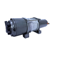 Akumulátorový lanový navijak pre ATV 12V 1814 kg Spider Winch RQ4000 oceľové lanko – MAR-POL M80801