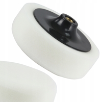 Molitanový leštiaci kotúč biely, 150 × 50 mm, závit M14 – MAR-POL M07910
