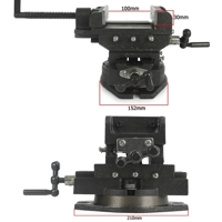 Zverák krížový otočný strojný 100 mm MAR-POL M36090