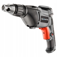 Elektrický skrutkovač GRAPHITE, výkon 520 W, otáčky 0–4500/min – 58G791