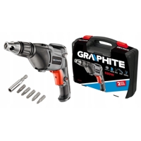 Elektrický skrutkovač GRAPHITE, výkon 520 W, otáčky 0–4500/min – 58G791