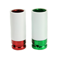 Sada nárazových hlavíc na disky, 1/2'', veľkosti 17, 19, 21, 22 mm – BJC M58271