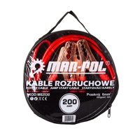 Štartovacie káble 2 m x 6 mm² 200A MAR-POL M82530