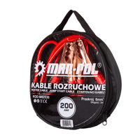 Štartovacie káble 2 m x 6 mm² 200A MAR-POL M82530
