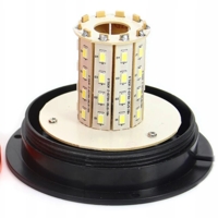 LED maják-výstražné svetlo oranžové 40 x LED s magnetom 20W MAR-POL M82710