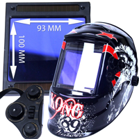 Samostmievacia zváracia kukla F2 QUICK GLASS (5....
