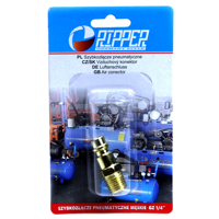 Rýchlospojka pneumatická s vonkajším závitom samec 1/4 Ripper M85400A