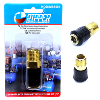 Rýchlospojka pneumatická s vonkajším závitom samica 1/2  Ripper M85404