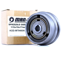 Odstredivá spojka pre spaľovací motor,  jedno remeňová 115 x 19 x 17 mm MAR-POL M79480A